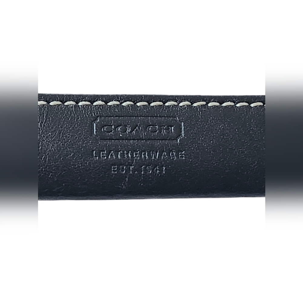 Coach Card and Change Pouch GUC Zipper Closure & Pocket for Card & KeyRing - Picture 3 of 4